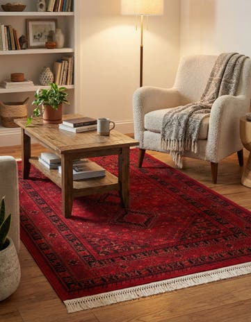 4' x 6' Bokhara Rug