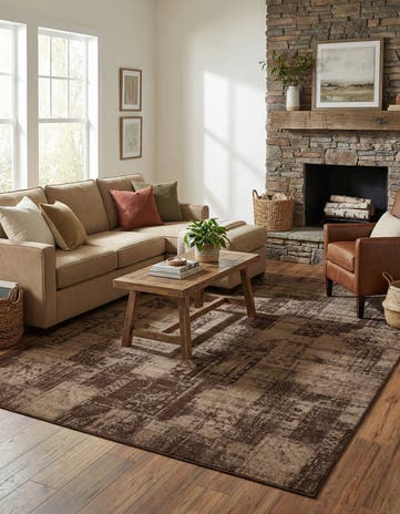 Brown Equinox Rug