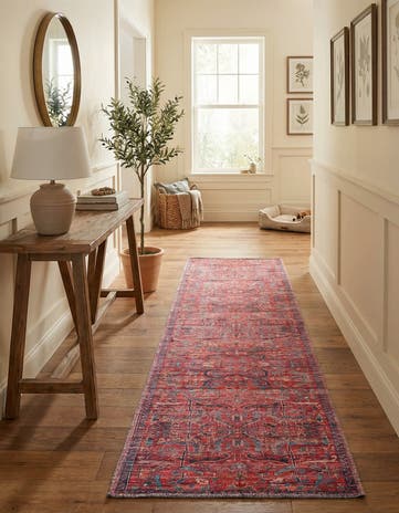 2' x 10' Washable Maahru Runner Rug
