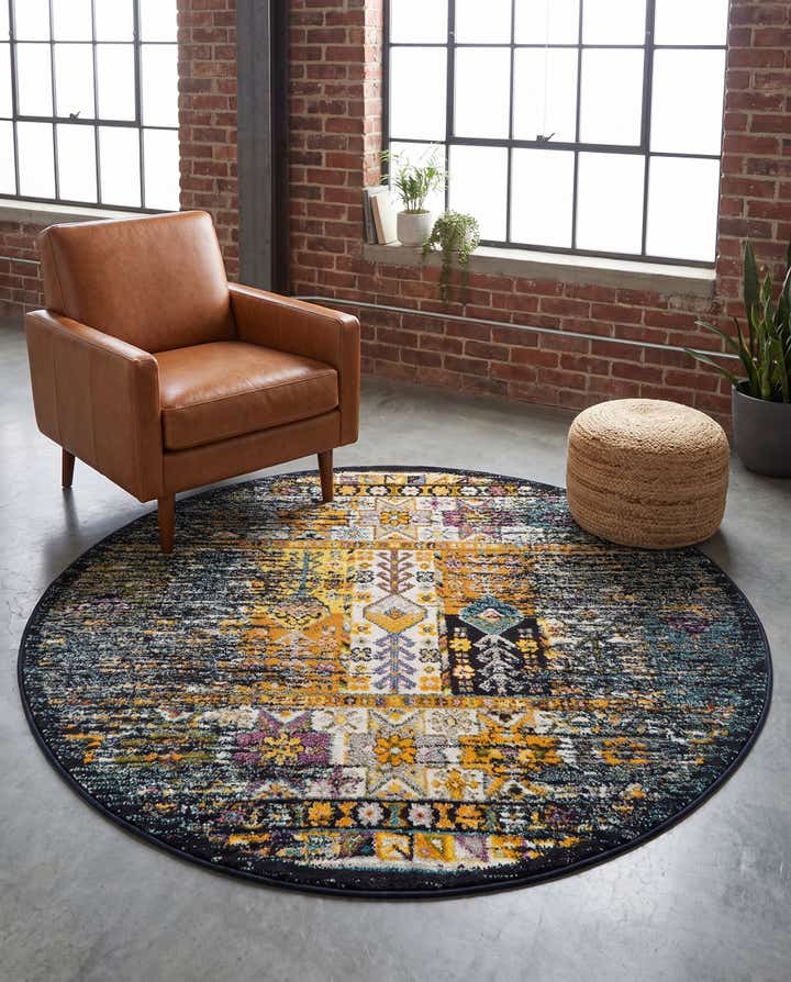 160cm x 160cm Carrington Alfombra redondo