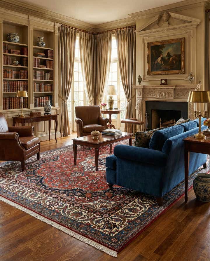 8' 4 x 11' 6 Sherkat Wool Rug