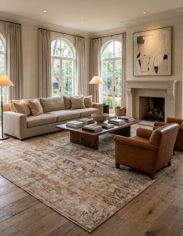 8' 7 x 12' 4 Hand Knotted Ultra Vintage Persian Wool Rug