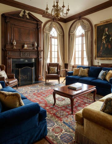 7' x 9' 7 Hand Knotted Ariana Ziegler Rug