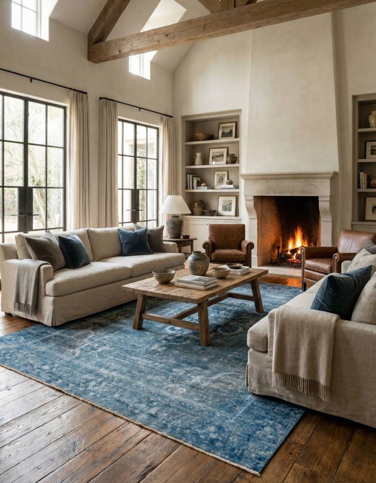 Detail image of  9' 4 x 11' 10  Hand Knotted Ultra Vintage Persian Wool Rug