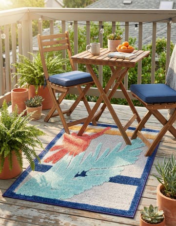 2' x 3' Easy-Clean Belize Indoor / Outdoor Rug