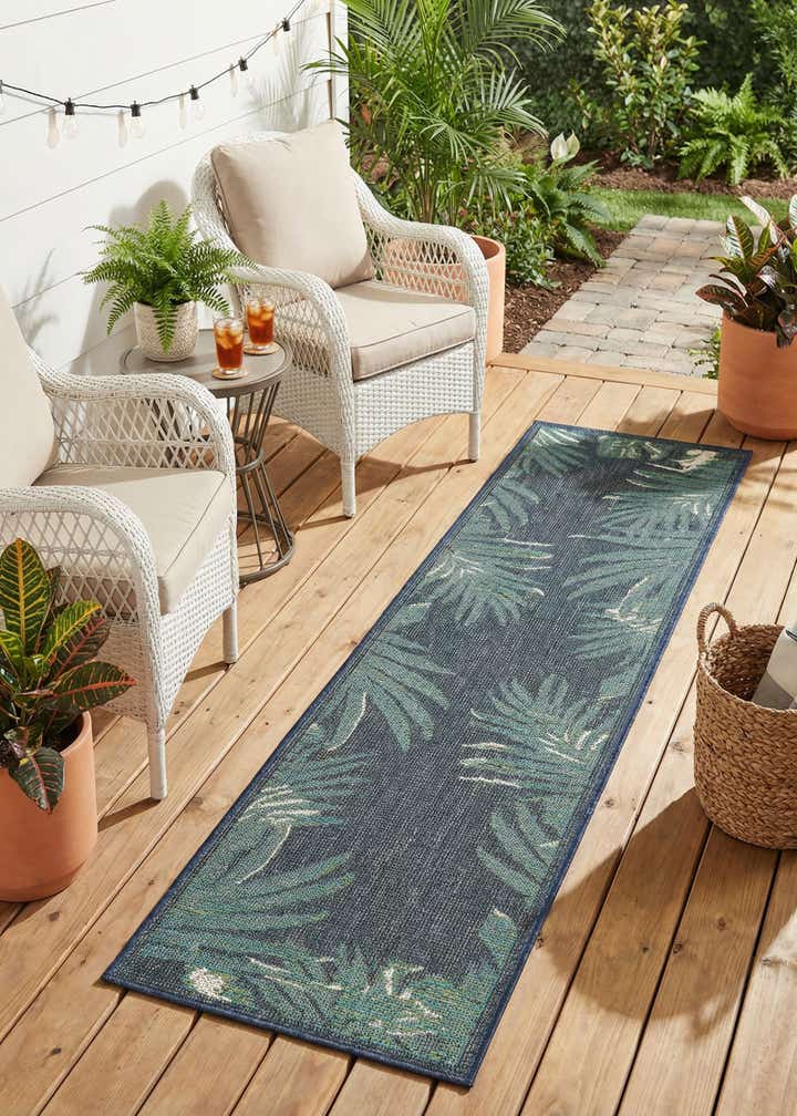 2' x 7' 10 Easy-Clean Baja Indoor / Outdoor Runner Rug
