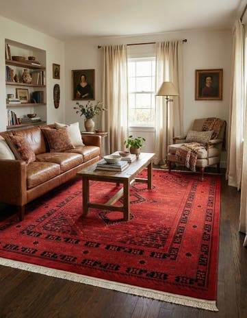 9' x 12' Bokhara Rug