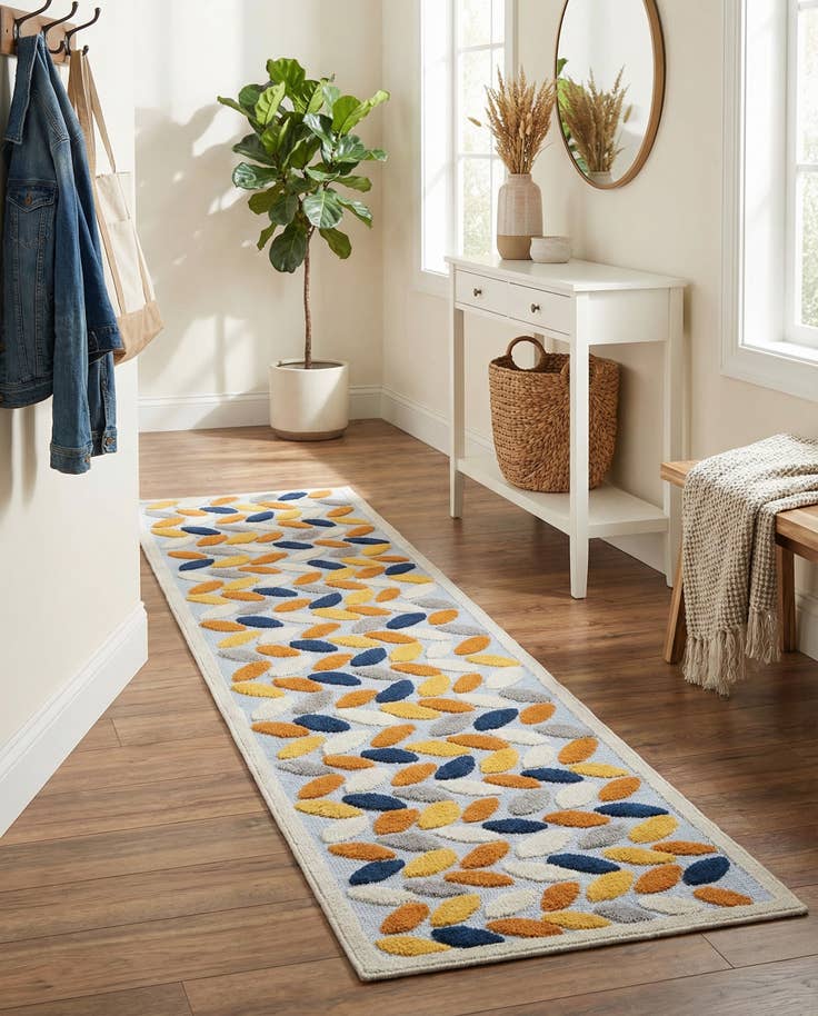 Detail image of 2' x 10' Easy-Clean Aruba Indoor / Outdoor Runner Rug