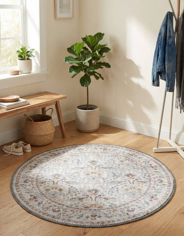 Detail image of  2' x 2' Timeless Round Rug