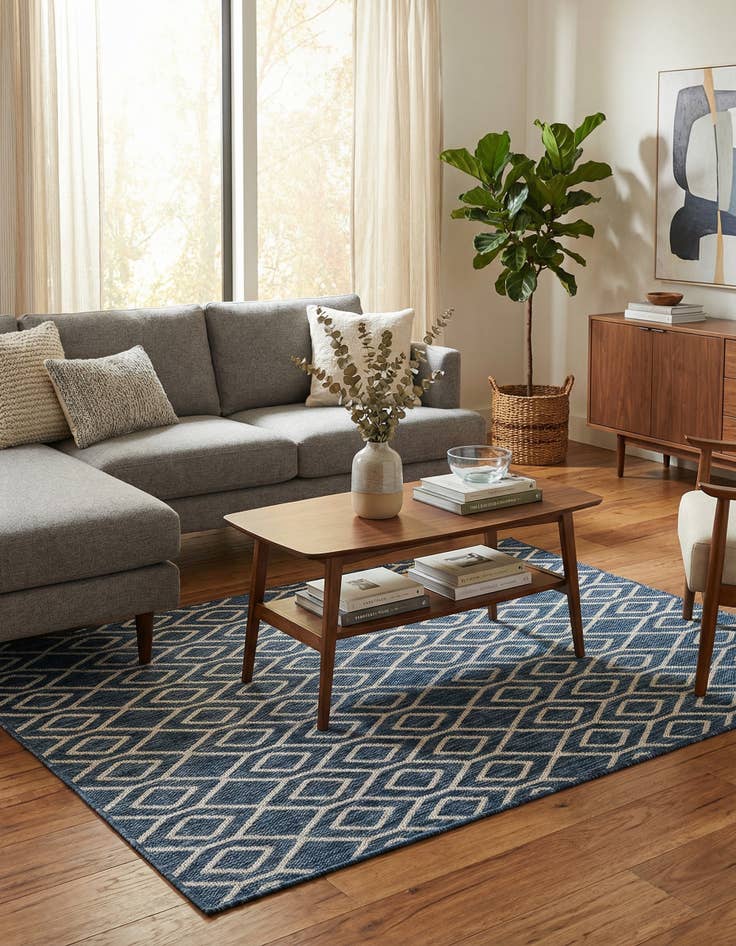 Detail image of 4' x 6' Easy-Clean Jill Zarin Turks and Caicos Indoor / Outdoor Rug