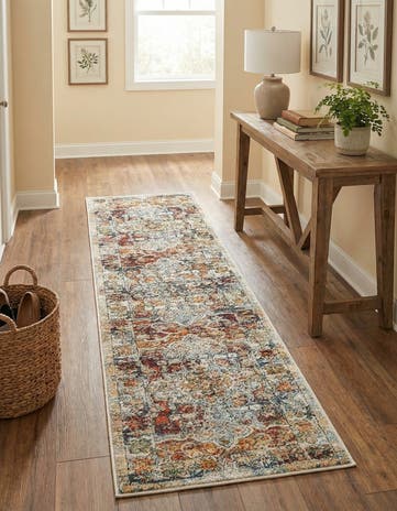 Ivory Isabella Runner Rug