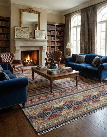 8' 9 x 11' 10 Hand Knotted Ariana Ziegler Rug