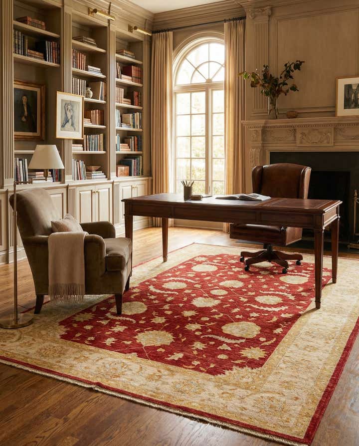 6' 7 x 9' 6 Ziegler Wool Rug