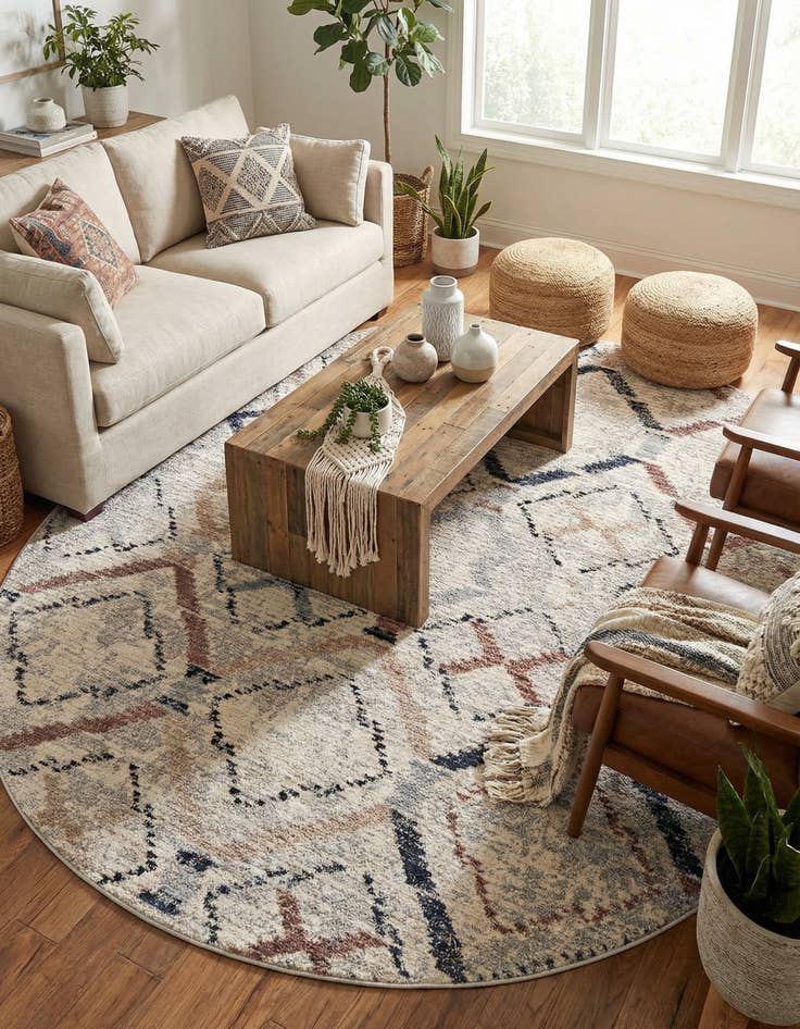 Detail image of 8' x 10' Tucson Oval Rug