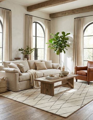 7' 10 x 10' Atlas Moroccan Wool Rug