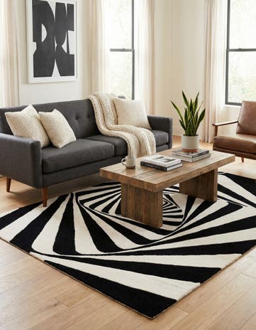 5' 1 x 8' Vortex Wool Rug