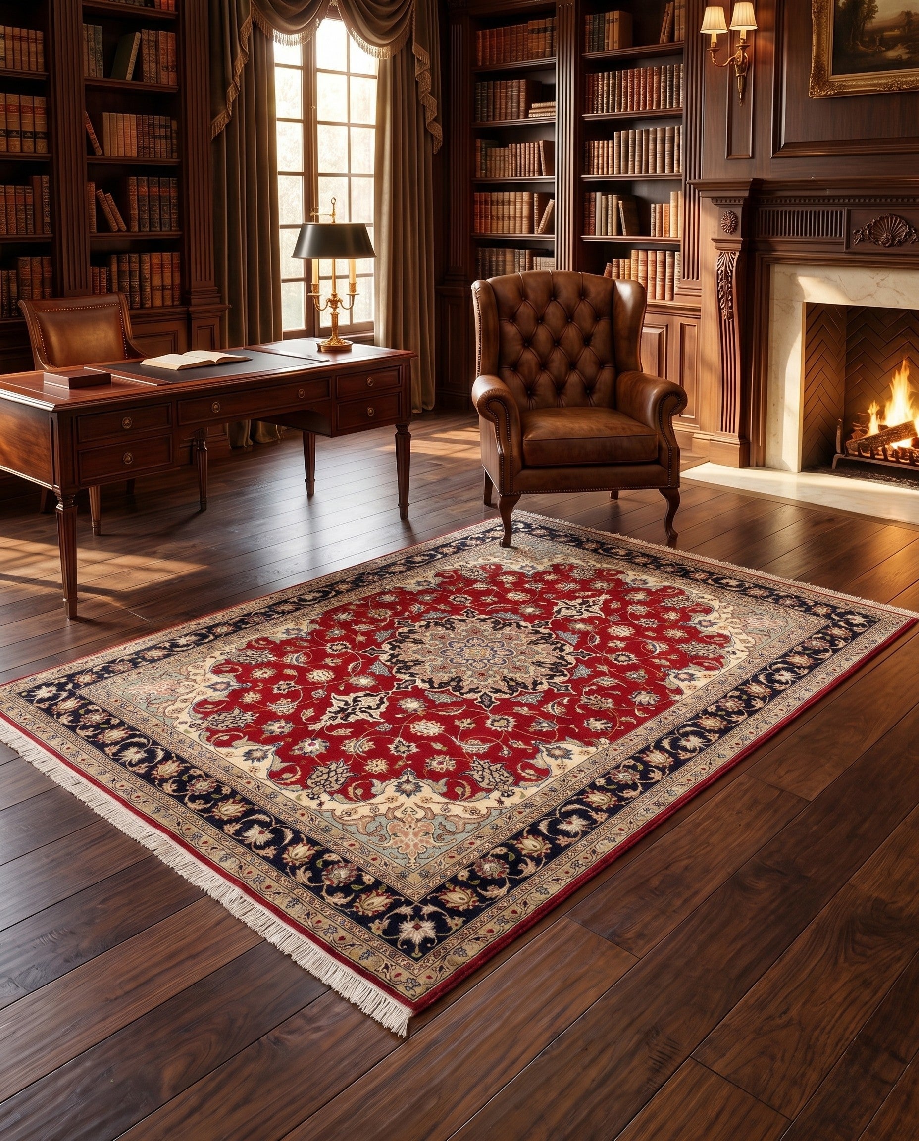 5' x 6' 10 Tabriz Rug