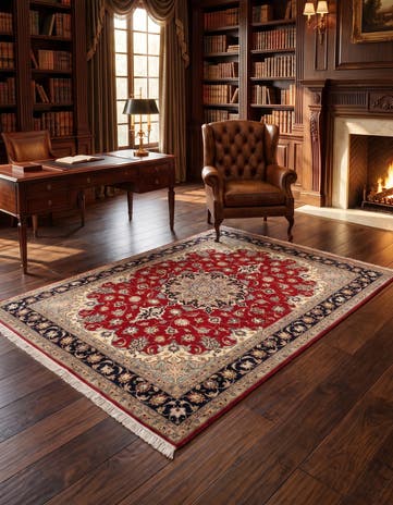 5' x 6' 10 Tabriz Rug