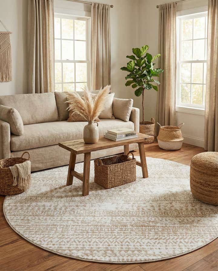 6' x 6' Hermitage Round Rug