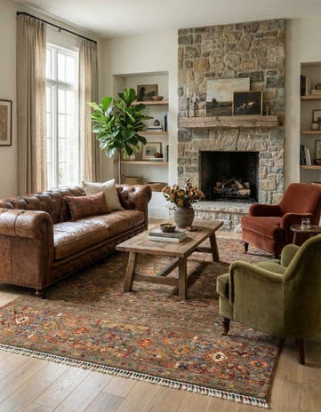 5' 7 x 7' 10 Ariana Ziegler Wool Rug