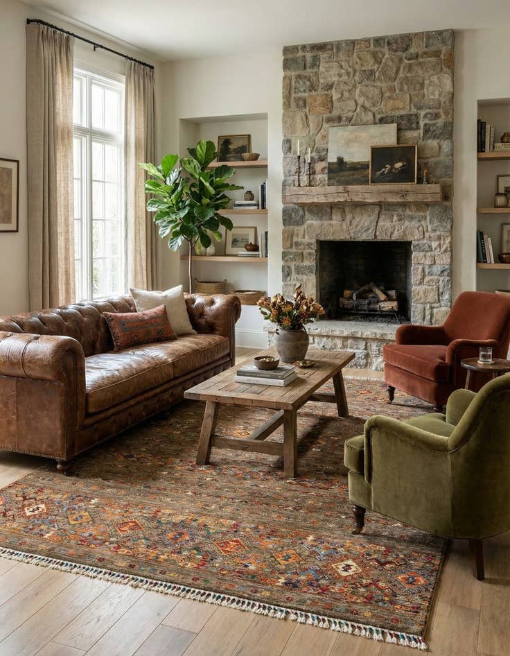 Detail image of 5' 7 x 7' 10 Ariana Ziegler Wool Rug