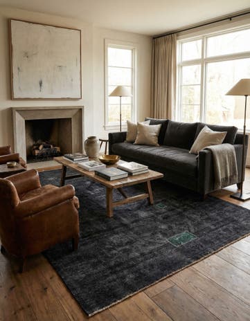 7' 7 x 10' 9 Hand Knotted Ultra Vintage Persian Wool Rug