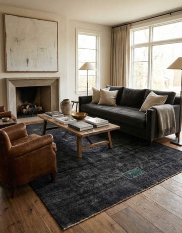 7' 7 x 10' 9 Hand Knotted Ultra Vintage Persian Wool Rug