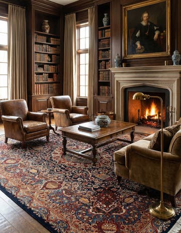 9' 9 x 12' 9 Kashmar Wool Rug