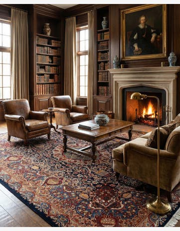 9' 9 x 12' 9 Kashmar Wool Rug
