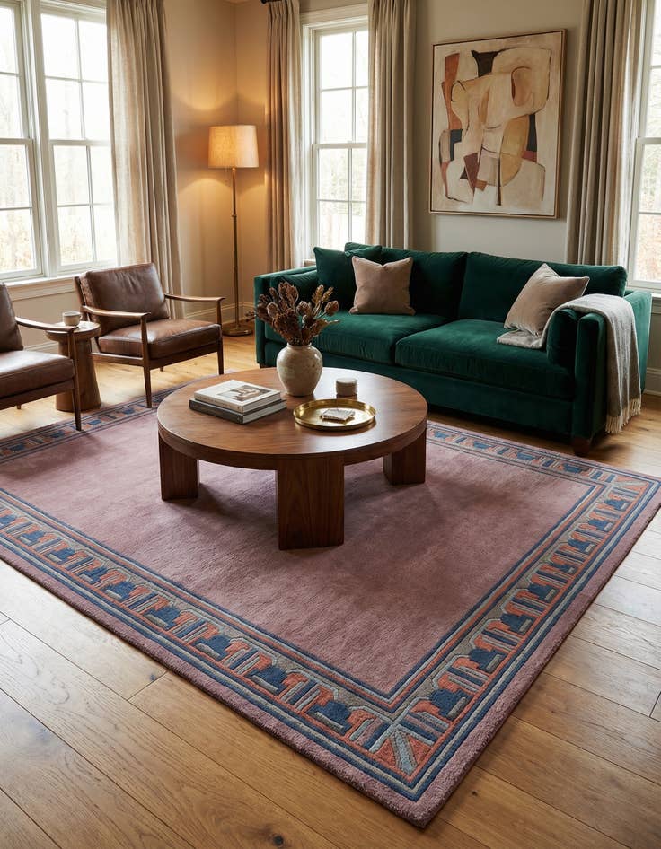 Detail image of  8' 8 x 10' 9  Hand Knotted Nepal Wool Rug