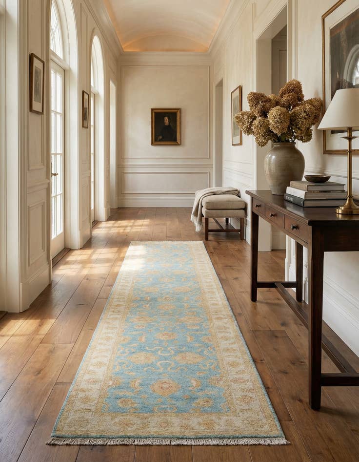 Detail image of 2' 6 x 14' 7 Kaizar Wool Runner Rug