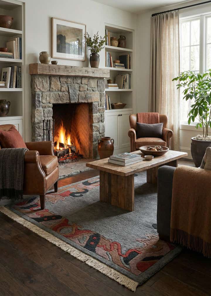 4' x 5' 10 Hand Knotted Tibet Wool Rug