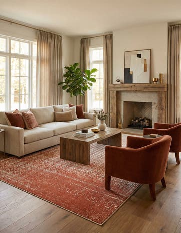 Red Angelica Rug