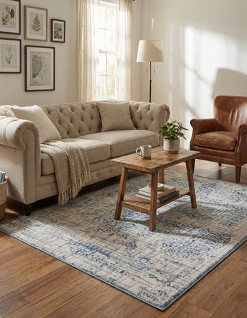 Blue Derbyshire Rug