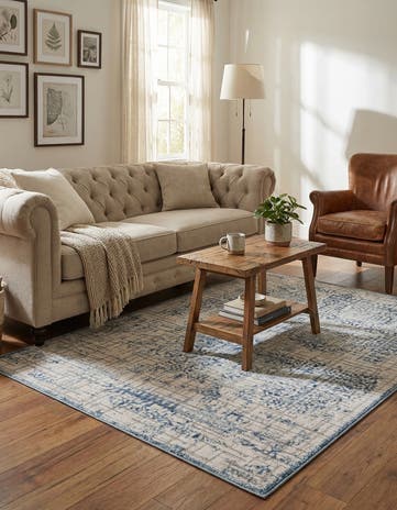 Blue Derbyshire Rug