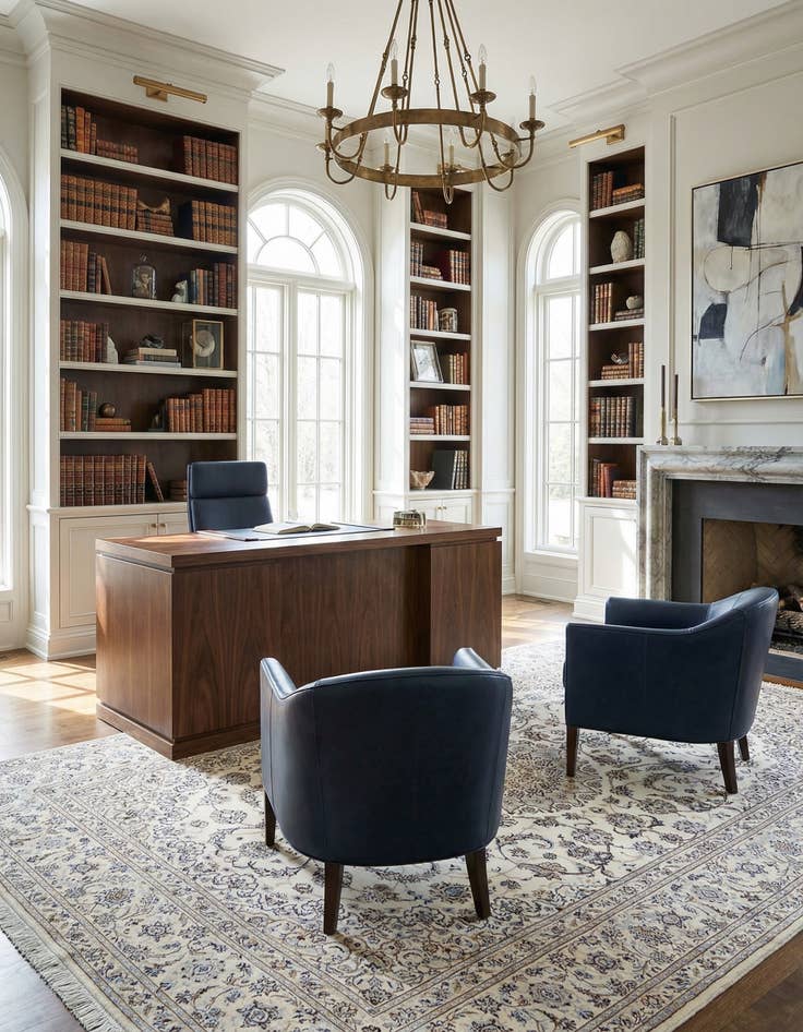 Detail image of  6' 10 x 10' 4 Nain Rug