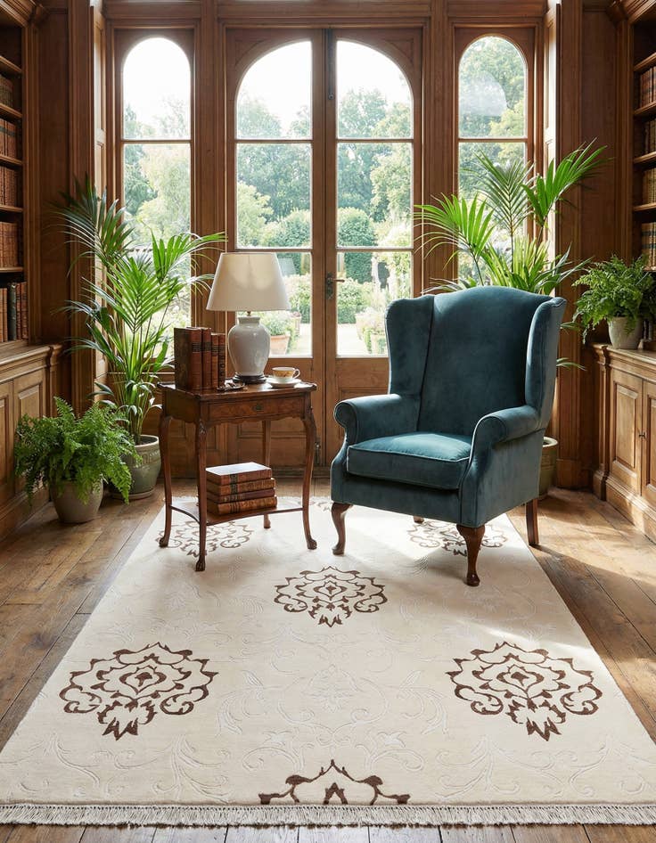 Detail image of  5' 7 x 7' 11 Darya Rug