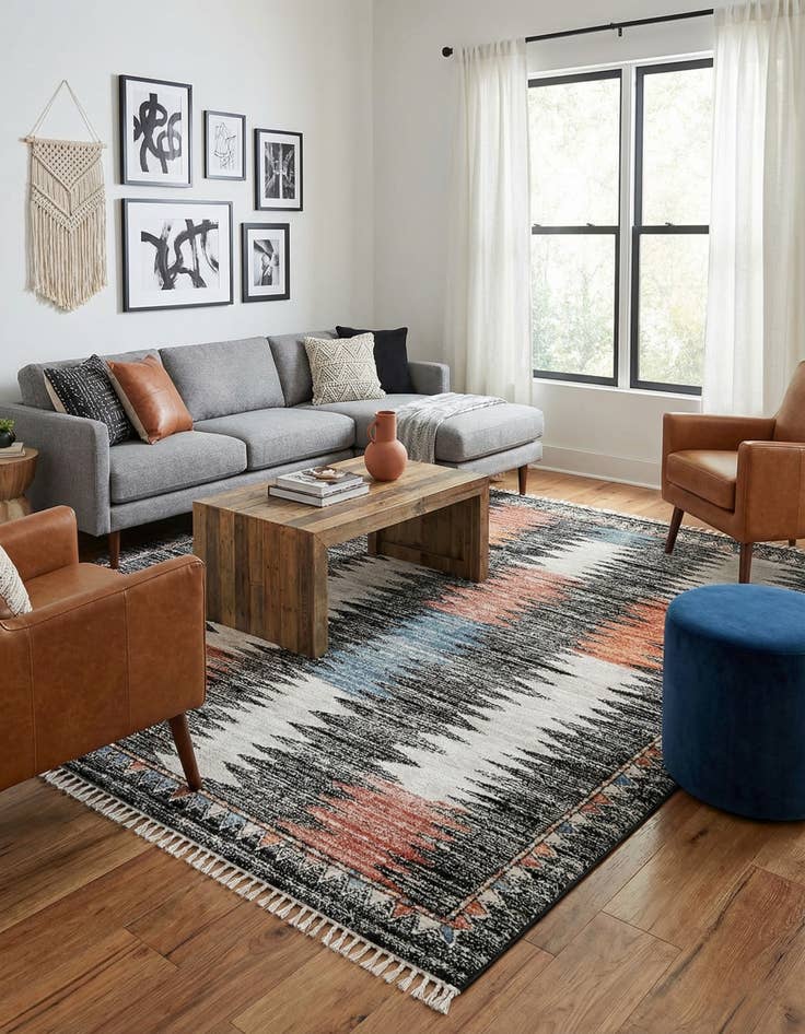 Detail image of  12' x 12' Aramis Square Rug