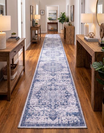 2' 7 x 16' 5 Washable Francesca Runner Rug