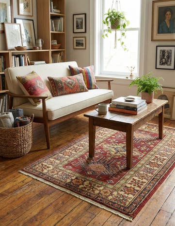 2' 8 x 4' 1 Hand Knotted Kazak Oriental Rug