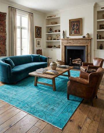 6' 8 x 10' Ultra Vintage Wool Rug