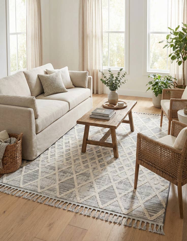 Detail image of 5' 3 x 8' Arlo Rug