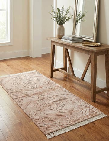 2' 7 x 4' 11 Hand Knotted Darya Wool Rug