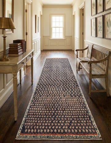 2' 9 x 8' 6 Hamedan Runner Rug
