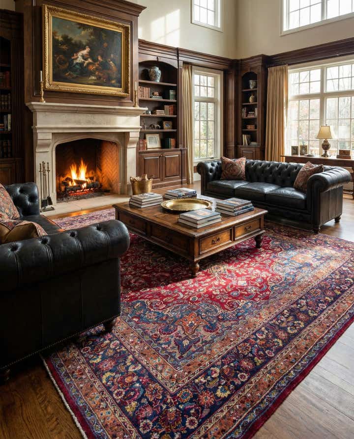 10' x 12' 6 Hand Knotted Mashad Persian Wool Rug