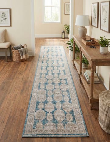 Blue Lola Runner Rug