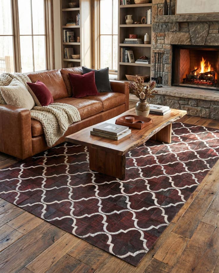 Detail image of 5' x 8' Cowhide Rug
