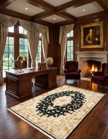 5' 6 x 8' 2 Tabriz Rug