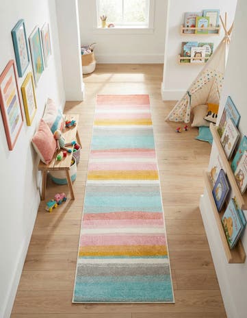 2' 7 x 10' Whimsy Kids Runner Rug