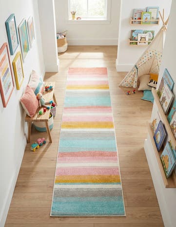 2' 7 x 10' Whimsy Kids Runner Rug